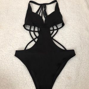 Black String Bodysuit